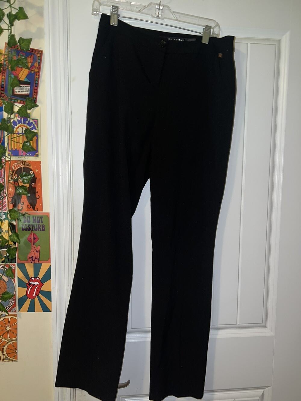 Ivanka Trump women’s black business casual pants petite size 4P